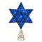 Kurt Adler Blue and Gold Colored Hanukkah Star LED Tree Topper 11.5"